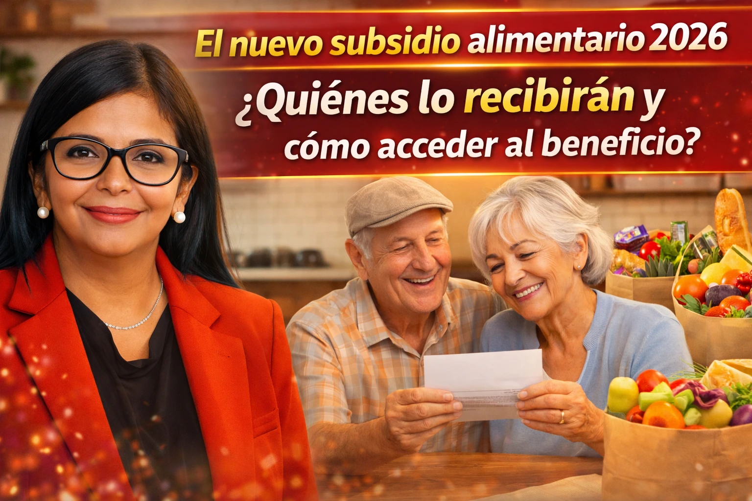 El nuevo subsidio alimentario 2026: quiénes lo recibirán